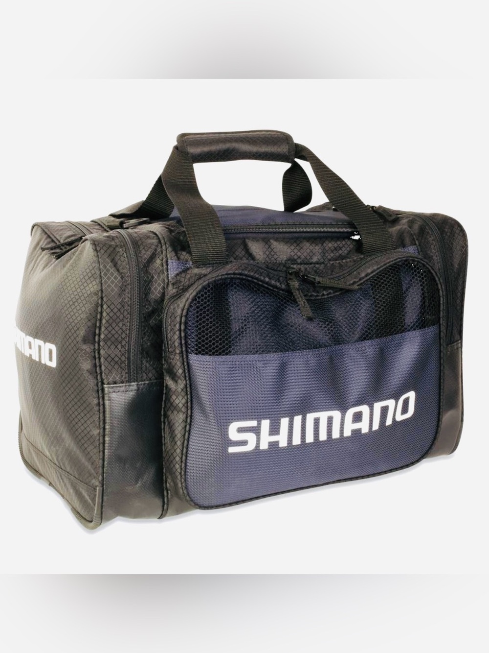 Shimano Fishing Tackle Navy and Black Handlebar/Shoulder Bag, NWT